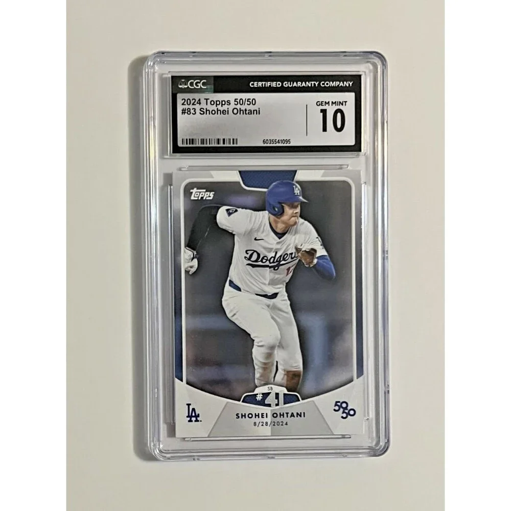 2024 Topps 50/50: Shohei Ohtani - Shohei Ohtani #41 Grade 10